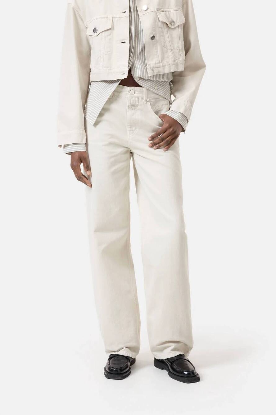 NEW CLOSED nikka 5-pocket jeans in stone beige